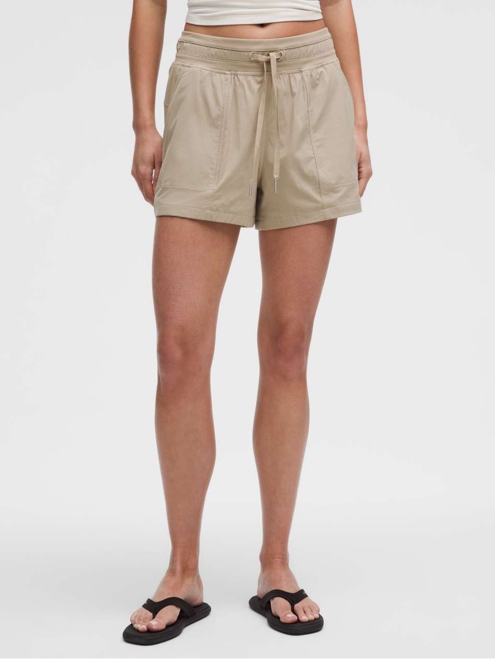Lululemon Dance Studio High-Rise Short 3.5" Sheer Oak